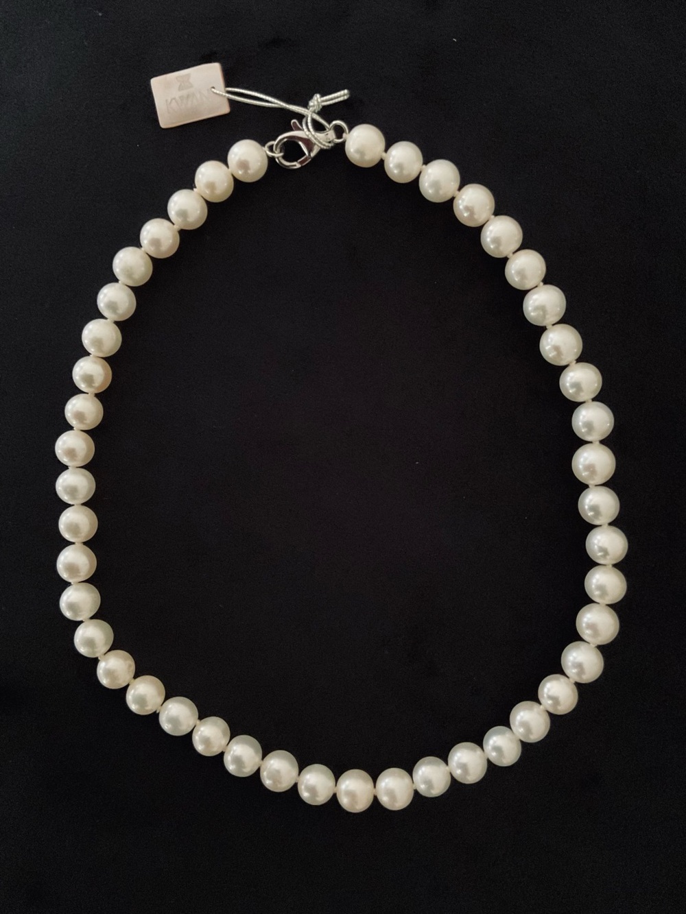 #57 NWT KWAN Collections Cultured Freshwater Pearl Necklace